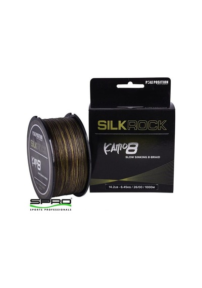 T.polep Silkrock Kamo8 Örgü Misina 0.26mm 1000m