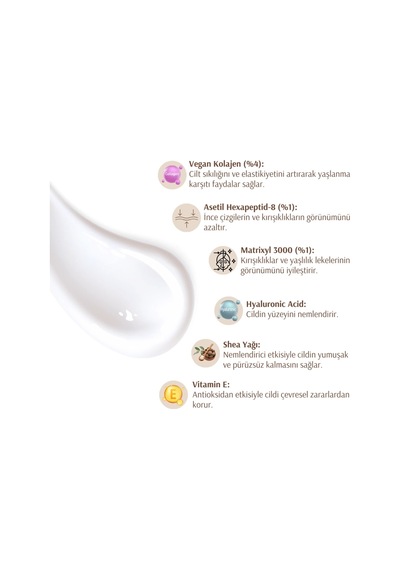 Hyaluronik Asit Içeren  Kremi - Golden Youth Cream