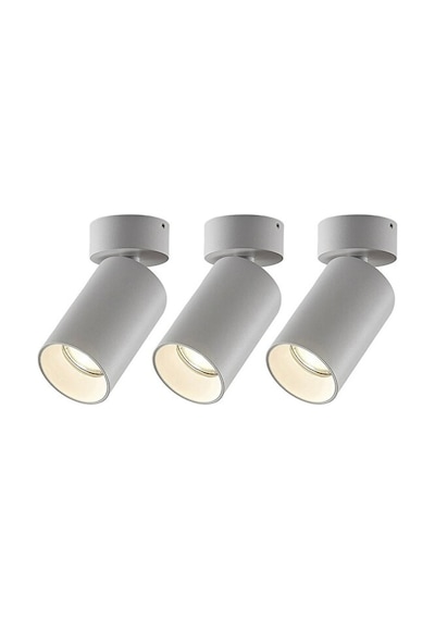 Led Spot Aplik Modern Mat Gri Tasarım Sıva Üstü Hareketli Yön Ver Siyah