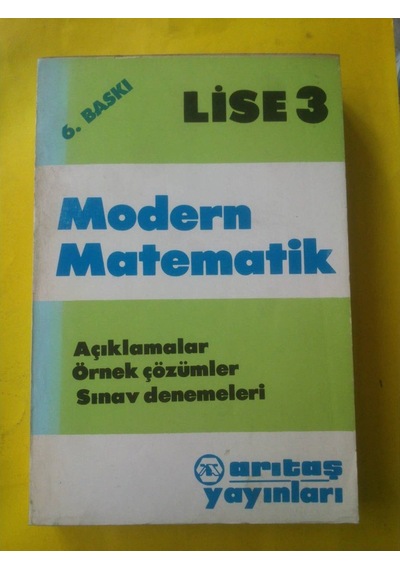 Modern Matematik Lise 3 Konu-Örnek Çözümlü-Test
