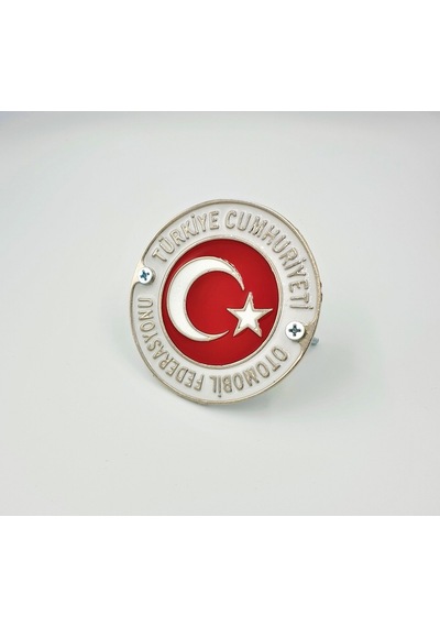 Türkiye Otomobil Federasyonu Döküm Vidalı Panjur Arması (459701633)