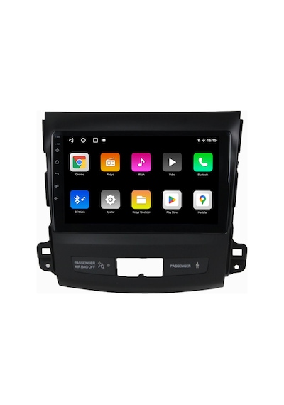 Navico Mitsubishi Outlander Android Carplay Multimedya 2008-2012 4 GB Ram + 32 GB Hafıza + 4 Çekirdek
