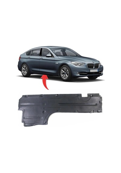 Bmw F07 2010-2013 Sağ Motor Alt Muhafazası 51757193498
