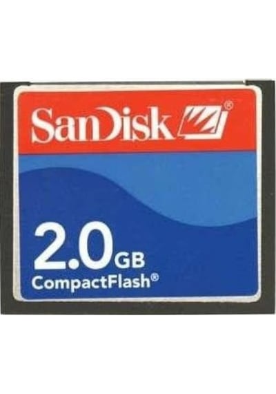Sandisk Compact Flash 2 GB CF Hafıza Kartı