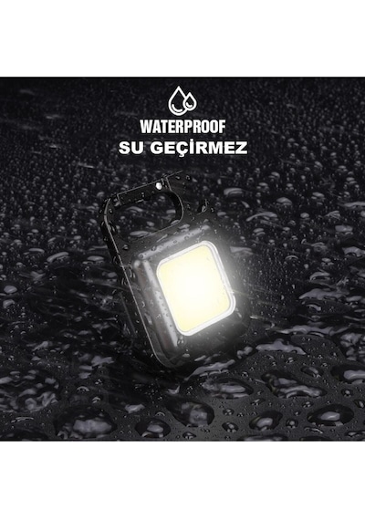 Mini Led, Anahtarlı El Feneri, Flash, Mıknatıslı , Su Geçirmez, Şişe Açacaklı , Şarjlı
