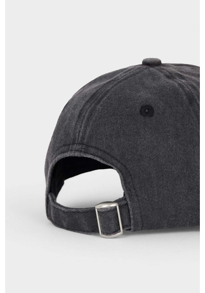 Defacto Nakışlı Jean Cap Şapka Erkek Çocuk D5315a826smbk27 Siyah-bk27