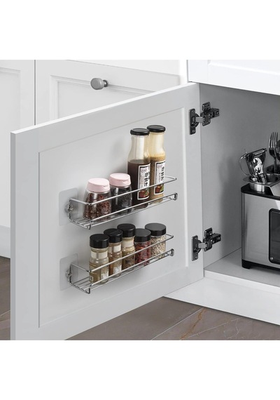 Metal Baharatlık 2 Li Set 33 X 7 Cm Inox