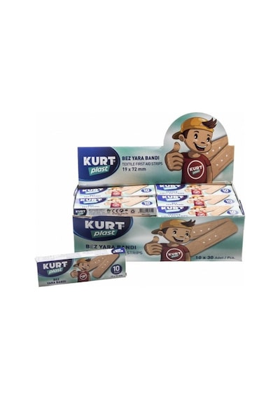 Kurtplast Bez Yara Bandı 30'lu
