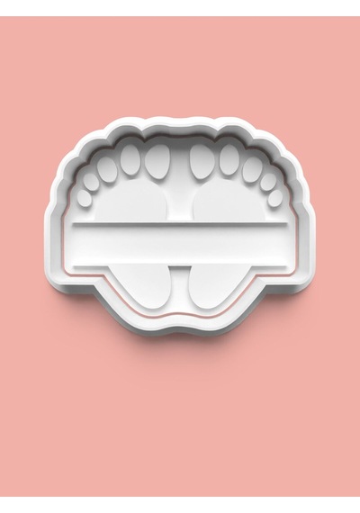 Baby Shower Kurabiye Kalıbı Ve Şeker Hamuru Kalıbı 4'lü Set 0460-set