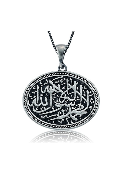 Gümüş Kelime-I Tevhid Kadın Kolye (72379796)