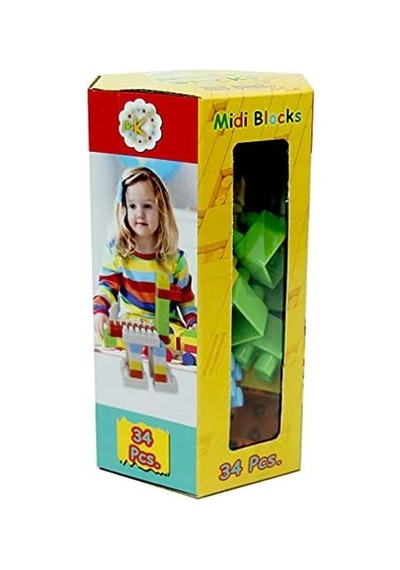 Parstek Midi Bloklar 34 Parça