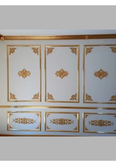 37 X28 Cm Dekoratif Poliüretan İşlemeli Tavan-duvar-mobilya -dekor Motifi