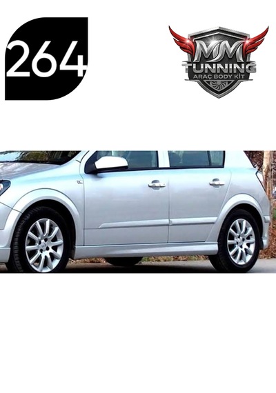 Mmtunning Opel Astra H Hatchback Yan Marşbiyel Takımı