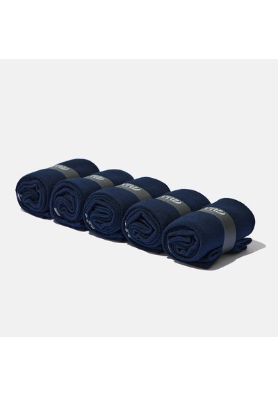 Dikişsiz Bambu Çorap Lacivert Renk Erkek Düz Desen Çorap Kutulu 5 Çift Premium Uzun Soket Mix Çorap Bambu