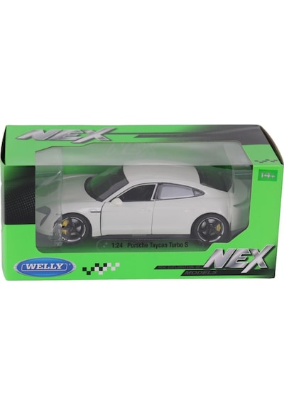 24107 Welly 1 24 Porche Taycan Turbo S