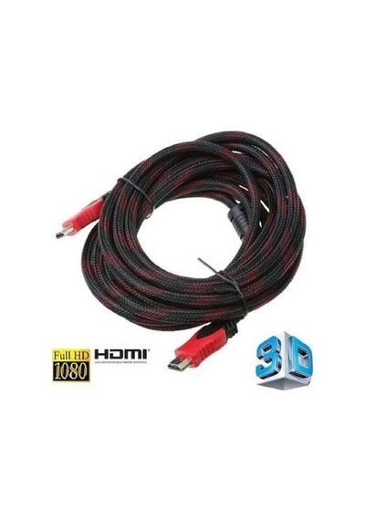 Speeduf 4241 Örgülü Hdmi Kablosu 10 Metre Lcd Laptop Tv Görüntü Kablo Ps3 Ps4 Xboxu