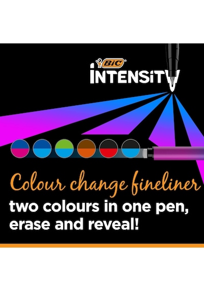 Bic Intensity Colour Change Keçe Uçlu Kalem 6'lı