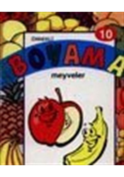 Örnekli Boyama Meyveler