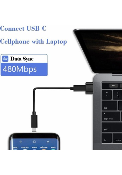 2.0 Type C To Usb Dönüştürücü Mini Otg Çevirici
