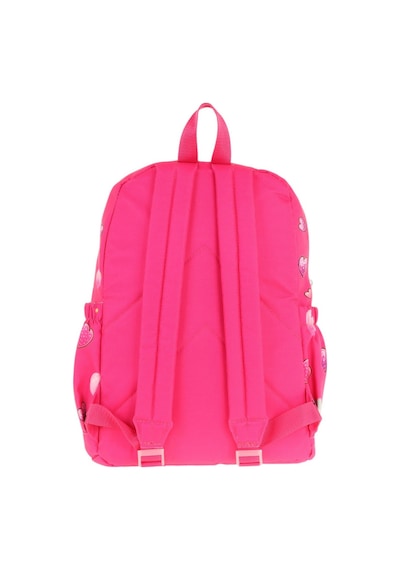 Kaukko Dört Bölmeli Kız Çocuk - Pembe - Dondurma Yiyen Kedi - İlkokul Okul Sırt Çantası - L5250 Pembe