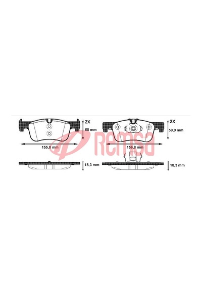 Disk Balata Bmw 1 Serisi F20-f21 Ön -