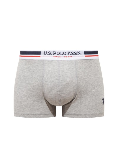 U.s. Polo Assn. 80651 200 Lacivert - Kırmızı - Gri Melanj 3 Lü Boxer Lacivert - Krmızı - Gri Melanj