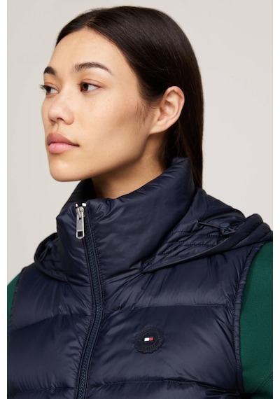 Tommy Hilfiger Kadın Şişme Yelek Lacivert