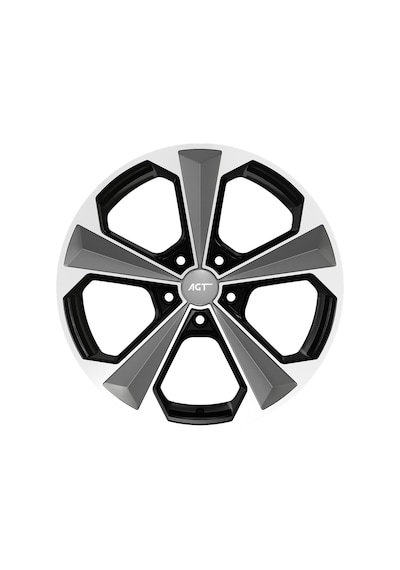 Agt Wheels 19 İnç 5 112 Et38 Gri-siyah Jant Takımı J-4694