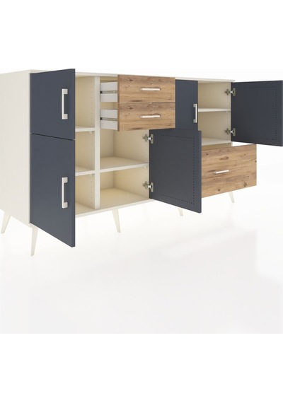 Hyperion Konsol 5 Raflı 3 Çekmeceli 5 Kapaklı 176x44x99 Aytaşı-an Aytaşı-antrasit/çam Hyperion Konsol 5 Raflı 3 Çekmeceli 5 Kapaklı 176x44x99 Aytaşı-an Aytaşı-antrasit/çam