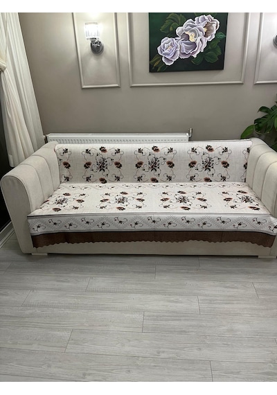 Koltuk Örtüsü Kaymaz Acı Kahverengi