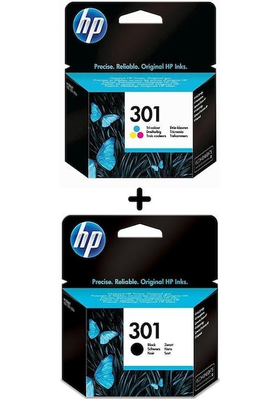 Hp 301 301 Renkli Ve Siyah Kartuş Seti 1050 2050 1000