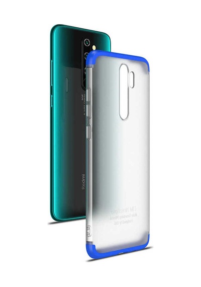 Xiaomi Redmi Note 8 Pro Kılıf Zore Nili Kapak Mavi