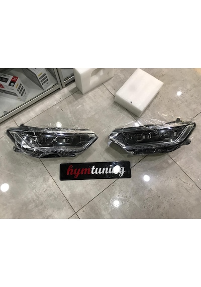Passat B8 Led Far Hıghlıne Kayar Sinyal B8 Uyumlu Sağ Sol Takım