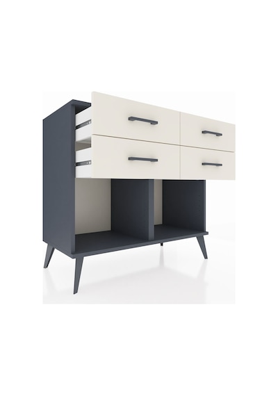 Hyperion Şifonyer 4 Çekmeceli 88x44x80 Antrasit-çam/aytaşı Çam/aytaşı Hyperion Şifonyer 4 Çekmeceli 88x44x80 Antrasit-çam/aytaşı Çam/aytaşı