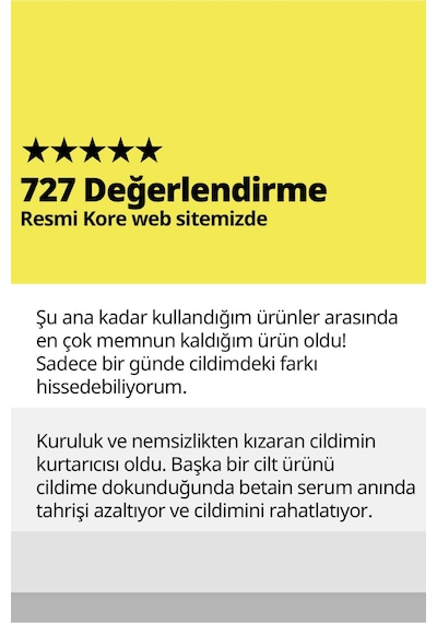 Frankly  %10 Betain Ve Niacinamide İçeren Cilt Bariyeri Onarıcı Yenileyici Ve Nemlendirici Serum 30 ML