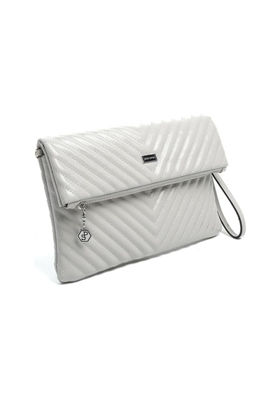 Silver Polo Sp1134 Kadın Portföy & Clutch Crash Gri-gri