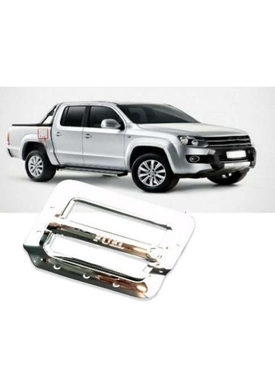 Volkswagen Amarok 2010 Sonrası Depo Kapağı Kaplama Krom