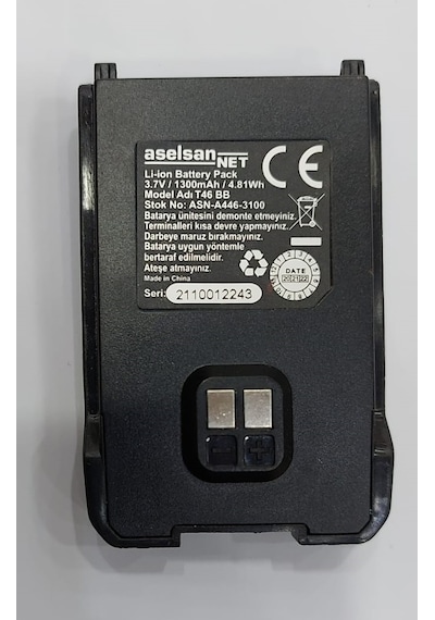 Aselsan A446T  Batarya Pil