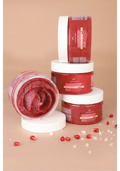 Body Scrub Besleyici Arındırıcı Nemlendirici Badem Yağlı Doğal Tuzlu Vucüt Peelingi 290gr
