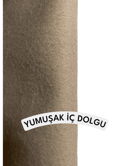 4 Lü Dekoratif Pamuklu Kırlent Kılıfı Seti 2 Papatya 2 Home Modern Boho Etnik Çift Katlı Kumaş Bej Bej