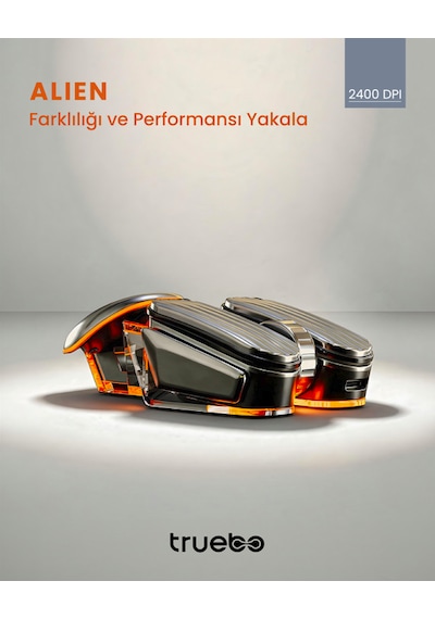 Truebo Alien RGB Ofis Performans Mouse