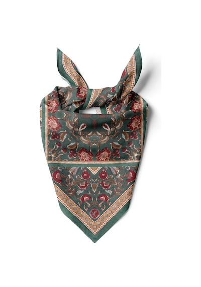 Vintage Desen Bandana/fular Çok Renkli