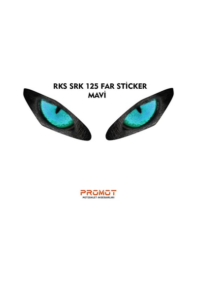 Srk 125 R 2023 - 2026 Uyumlu Far Sticker Diğer