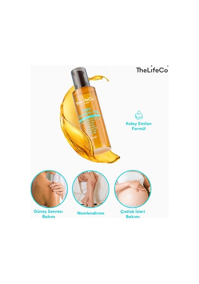 Thelifeco Skinfood Değerli Yağlar Serisi Doğal Cilt Bakım Yağı 150 ML