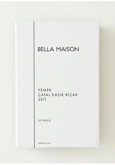 Bella Maison Siena 42 Parça Çatal Kaşık Bıçak Seti Gold Altın