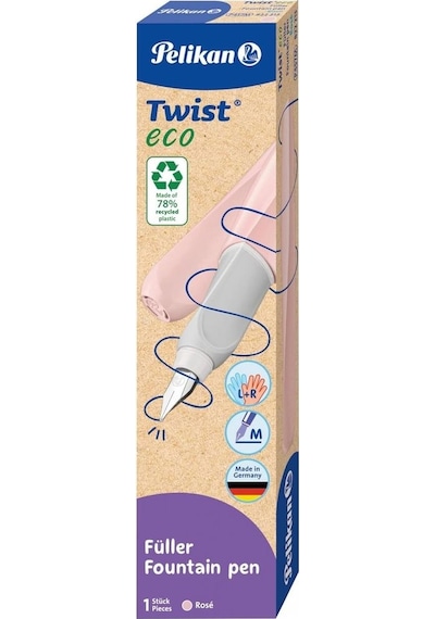 Twist Eco Dolma Kalem, M Uç, Pastel Pembe / 822213