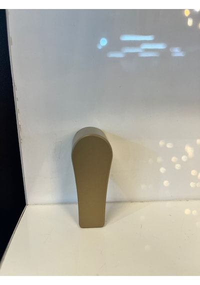 Venedik Metal Düğme Kulp Tek Delik Bonj Renk Dolap Kapak Modern Tv Ünite Çekmece Mobilya Kapuçino