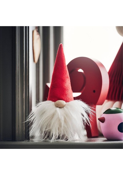 Ikea Vinterfint Noel Baba, Kırmızı, 19 Cm