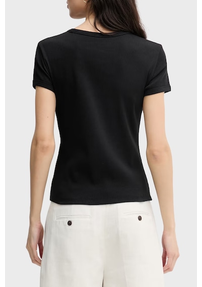Calvin Klein Bayan T Shirt Lv047f240g Ub1 Siyah