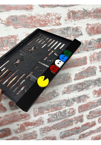 Pacman Pleksi Motor Plakalığı